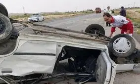 واژگونی پراید در محور لاسجرد- سرخه ۲ کشته برجای گذاشت