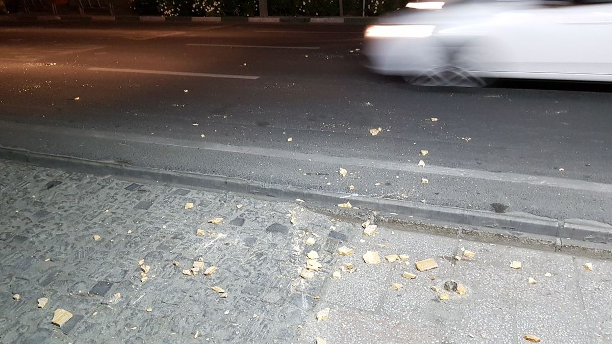 عکسهای مخاطبان خبرفوری از خسارتهای زلزله تهران