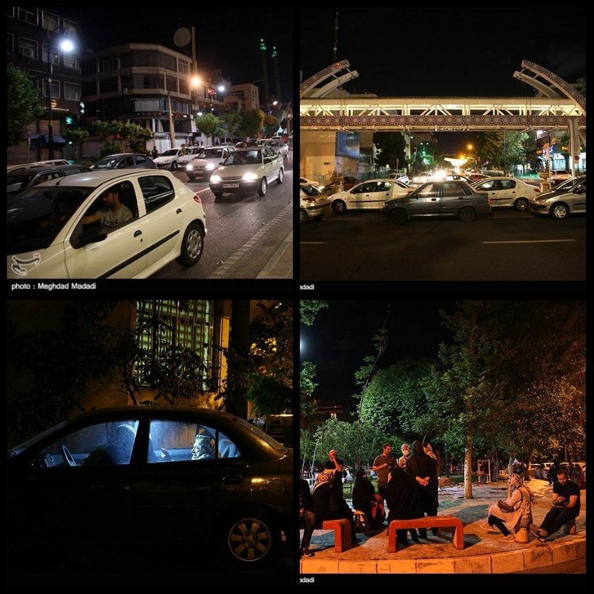 حال و هوای زلزله‌ای و کرونایی تهران / یک سرگرمی لرزان پس از هفته‌ها قرنطینه خانگی!