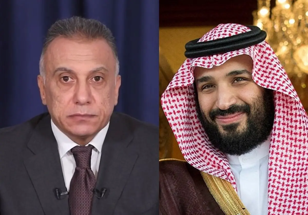 دعوت بن‌سلمان از الکاظمی برای سفر به عربستان