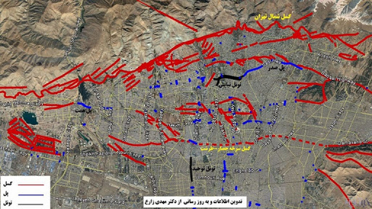 زلزله در تهران: کدام مناطق بیشترین آسیب را خواهند دید؟ / فیلم