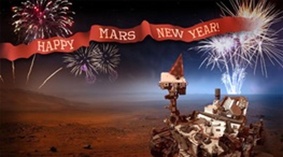 امروز سال نو در مریخ تحویل شد!/یک سال مریخ چند روز زمین است؟