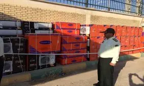 کشف ۳ میلیارد کولر گازی قاچاق در مرکز لرستان