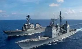 اعزام مجدد ناوهای آمریکایی به اطراف چین به بهانه آزادی دریانوردی