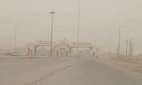 وجود گرد و غبار شدید در استان ایلام/ مهران در وضعیت خطرناک
