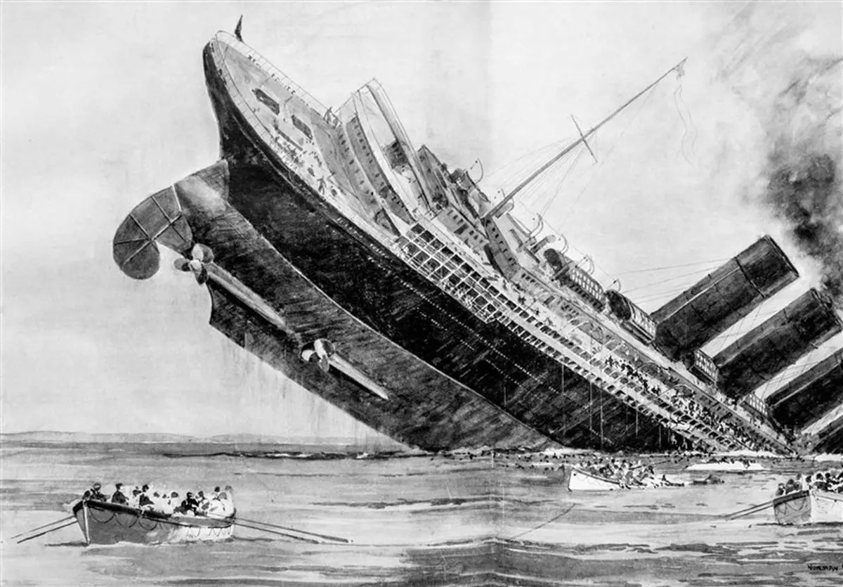 تایتانیک دوباره دارد غرق می‌شود