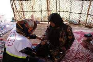 اعزام تیم بهداشتی بسیج جامعه پزشکی لرستان به منطقه عشایر نشین + تصاویر