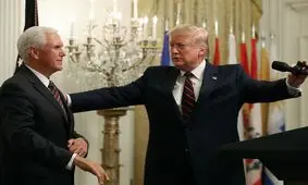 مایک پنس قرنطینه شد