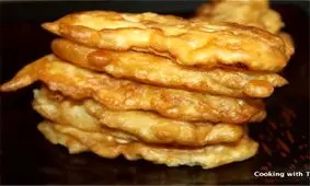 دستور العمل پخت شیرینی فوری با موز رسیده