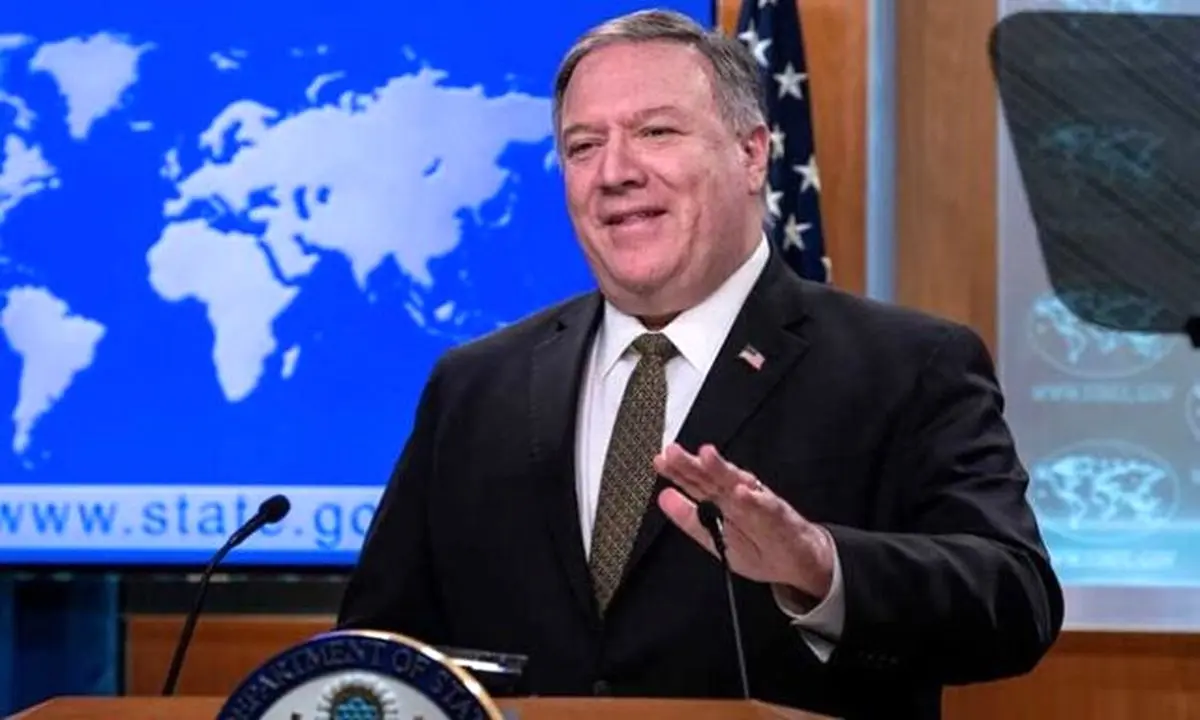 پامپئو حامل پیام تعلیق الحاق کرانه باختری "تا اطلاع ثانوی" است