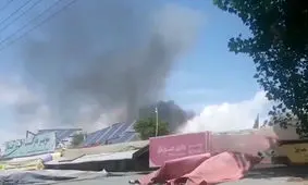 حمله به بیمارستان پزشکان بدون مرز در کابل / فیلم