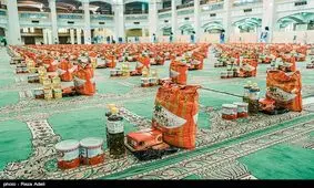 ۹۵۰۰ بسته غذایی در رزمایش «کمک مؤمنانه» در کاشان توزیع می‌شود