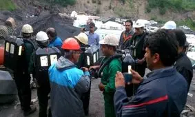 ادامه امدادرسانی به حادثه دیدگان معدن زغال سنگ / فیلم