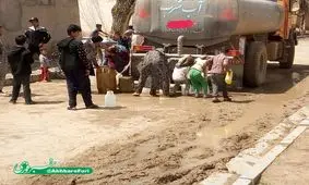 وضعیت آب شرب روستای حسن آباد شهرستان قوچان به روایت تصویر