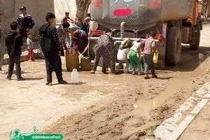 وضعیت آب شرب روستای حسن آباد شهرستان قوچان به روایت تصویر