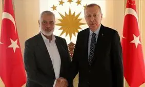 هنیه و اردوغان تلفنی گفتگو کردند