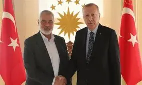 هنیه و اردوغان تلفنی گفتگو کردند