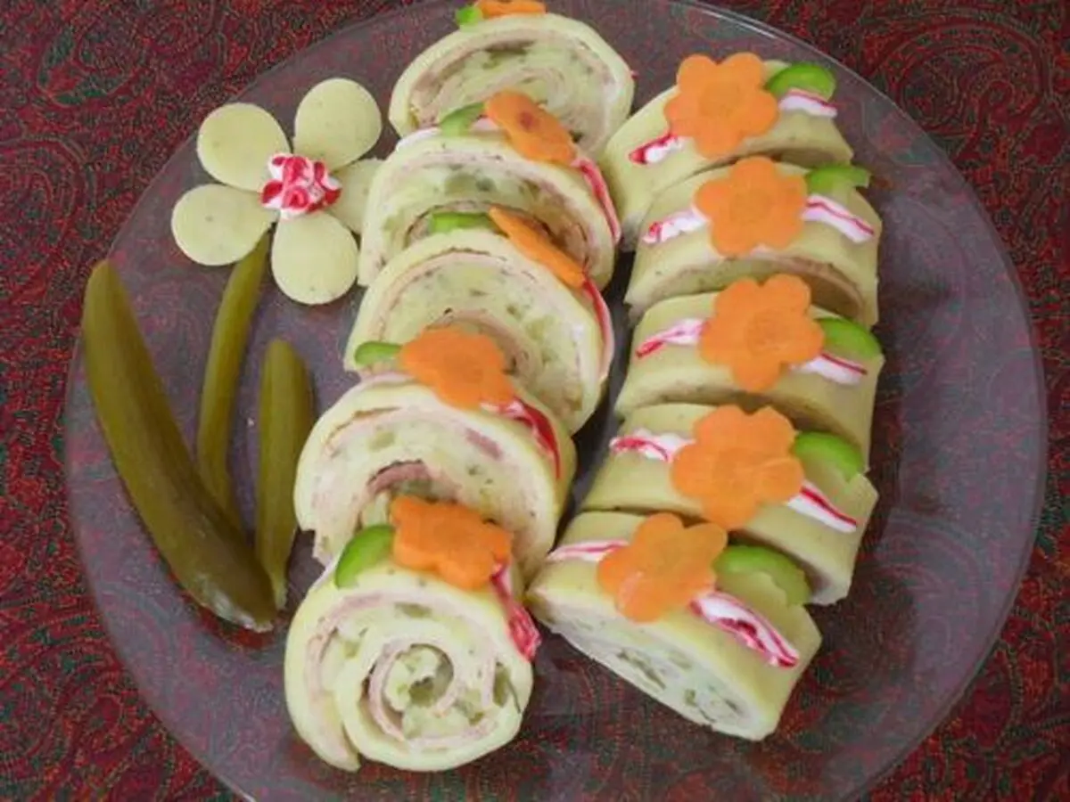 طرز تهیه رولت کالباس