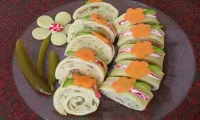 طرز تهیه رولت کالباس