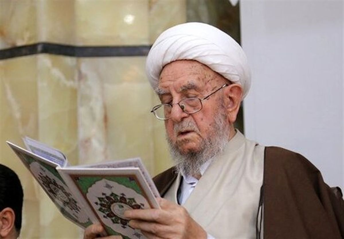 پیکر آیتالله امینی به خاک سپرده شد / تعابیر خاص آیت الله جوادی آملی