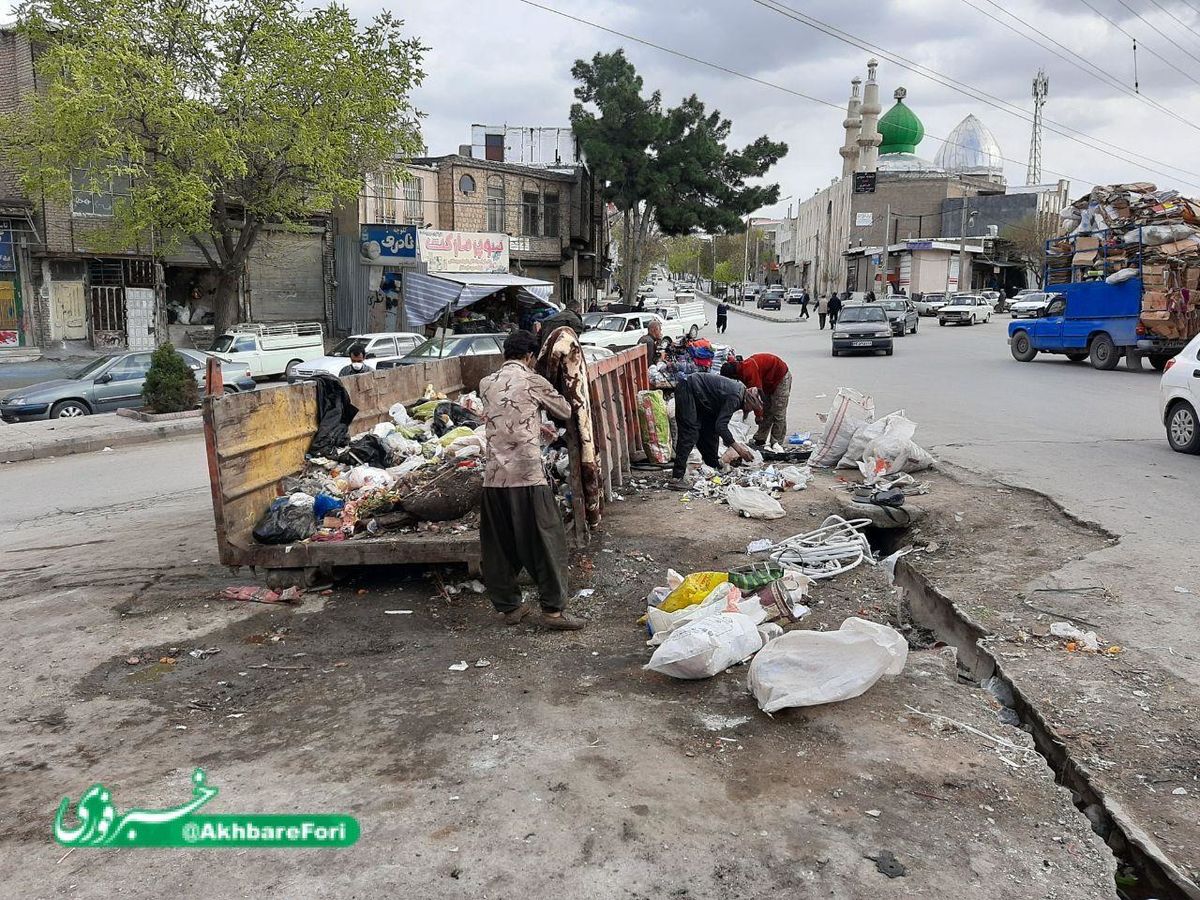 به وضعیت زباله‌گردها رسیدگی کنید+ تصویر