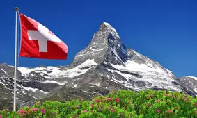 پیام زیبای سوییس به مردم ایران در بحران کرونا + عکس