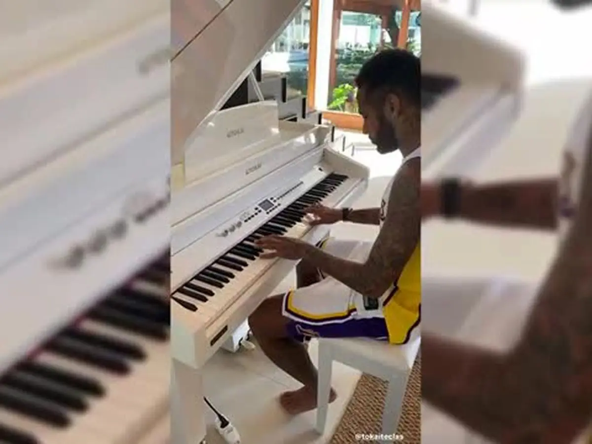 تصویر جدیدی از نیمار در قرنطینه خانگی