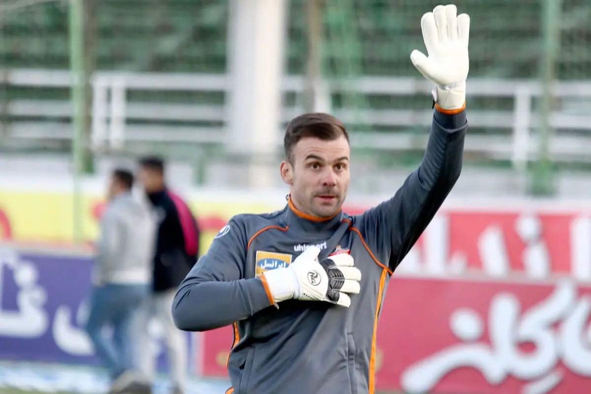رادوشوویچ، دروازه‌بان اصلی پرسپولیس در لیگ برتر بیستم