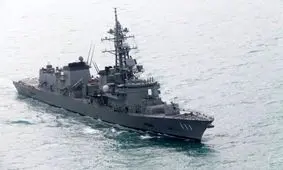 اعزام ناوشکن ژاپنی به سوی خاورمیانه با وجود شیوع کرونا