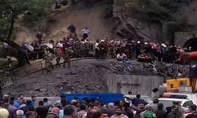 تکذیب شایعه عمدی بودن حادثه معدن گلستان/۱۴ کارگر همچنان محبوس هستند