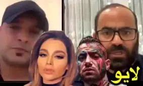 فیلم| بخشی از گفتگوی لایو حسن آقامیری و متین دو حنجره در مورد تتلو و احلام