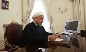 نامه قدردانی رئیس‌جمهور به مقام معظم رهبری