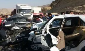 ‌6کشته تصادف در محور راین به جیرفت