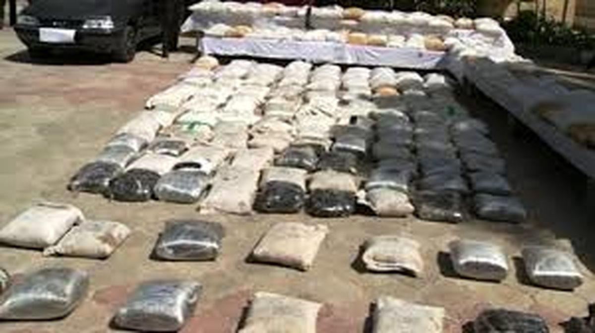 کشف ۳.۵ تن انواع موادمخدر در سیستان و بلوچستان
