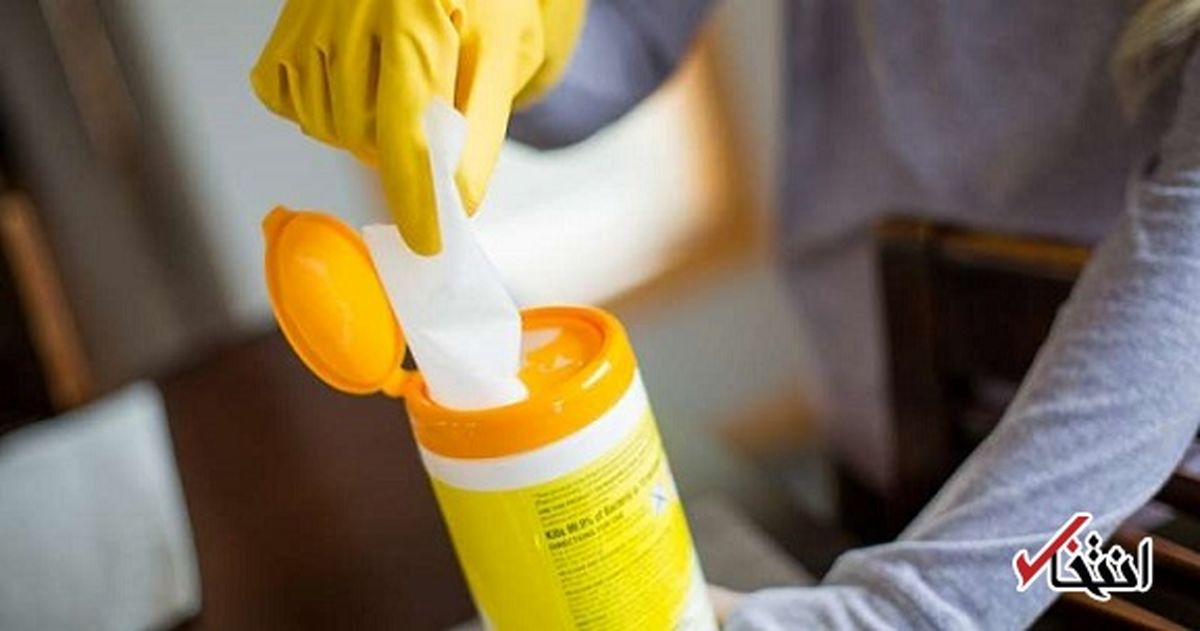 آیا دستمال مرطوب کرونا را از بین میبرد؟