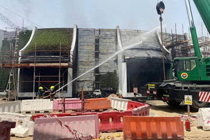 آتش‌سوزی در نمایشگاه اکسپوی دوبی