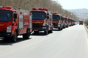انجام ۶۵ ماموریت توسط آتش‌نشانی مشهد در پی بارش‌های شب گذشته
