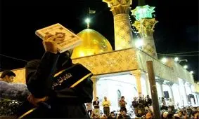 برگزاری مراسم شب‌های قدر در امامزاده عبدالله(ع) شهر همدان
