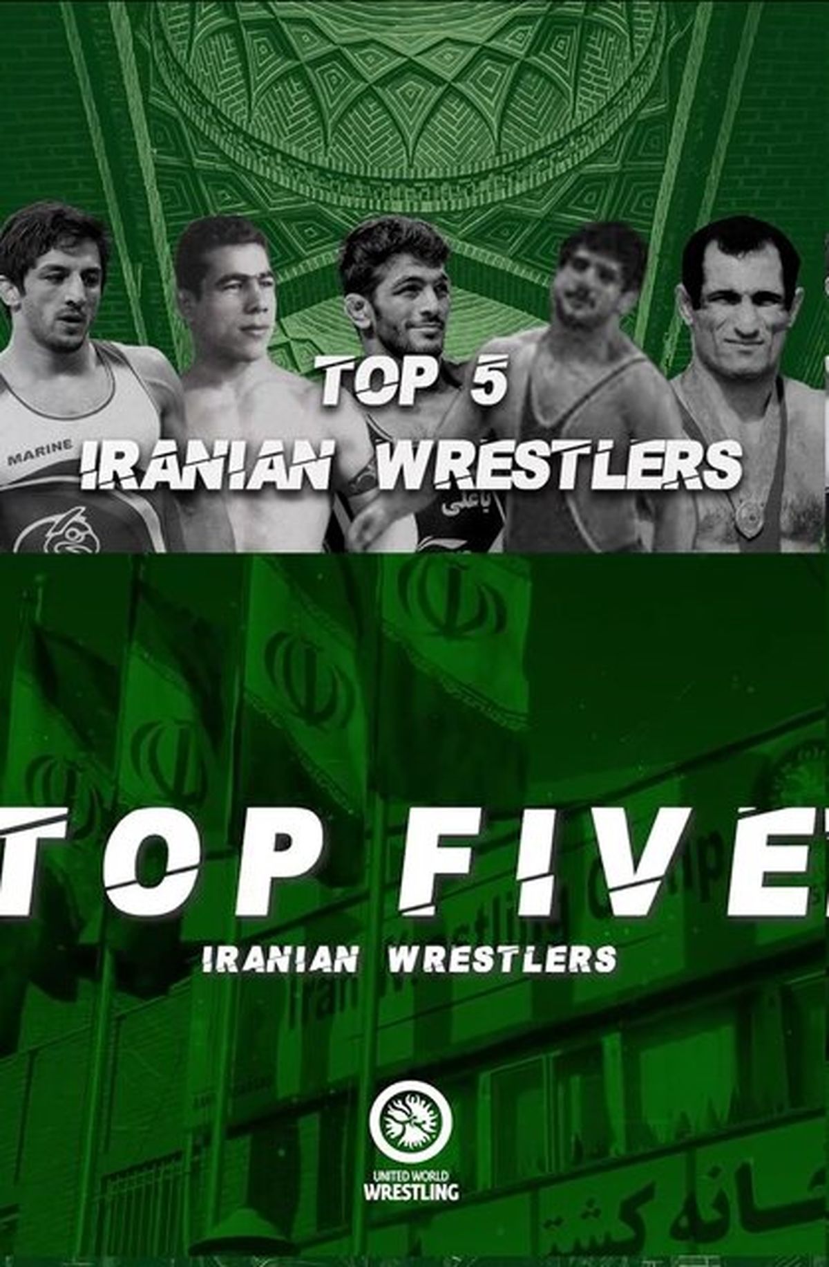 ۵ کشتیگیر برتر تاریخ ایران از نگاه اتحادیه جهانی/ تختی در صدر، یزدانی در رده پنجم