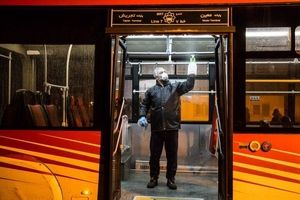 ابتلای ۱۱۸ نفر در اتوبوسرانی تهران به کرونا