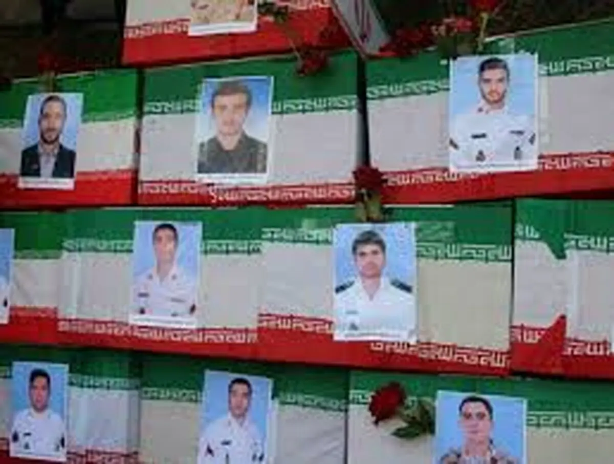ورود پیکر شهدای ناوچه «کُنارک» به تهران