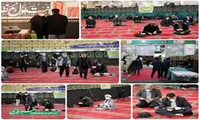 مراسم احیا با رعایت فاصله اجتماعی در مصلی بابل + تصاویر