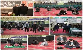 مراسم احیا با رعایت فاصله اجتماعی در مصلی بابل + تصاویر