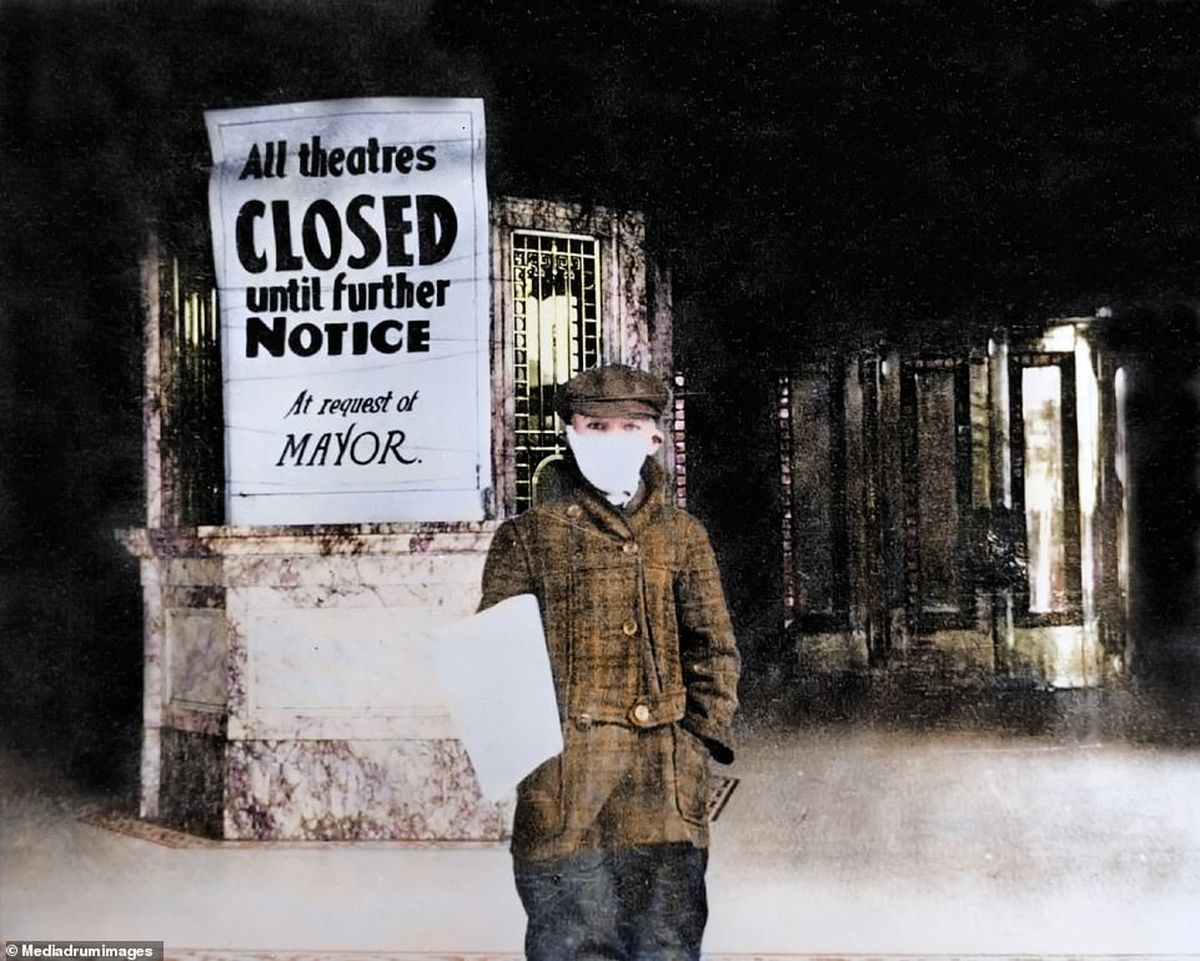 آنفلوآنزای مرگبار ۱۹۱۸ در قاب تصاویر کمیاب