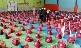 ۶۰۰ بسته غذایی بین نیازمندان مانه و سملقان توزیع شد