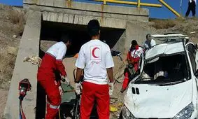 تصادف مرگبار مادر و کودک در پژو 206