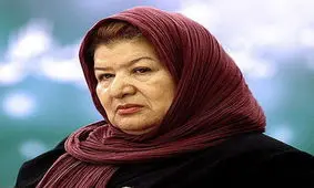 پوران درخشنده عزادار شد/ عکس