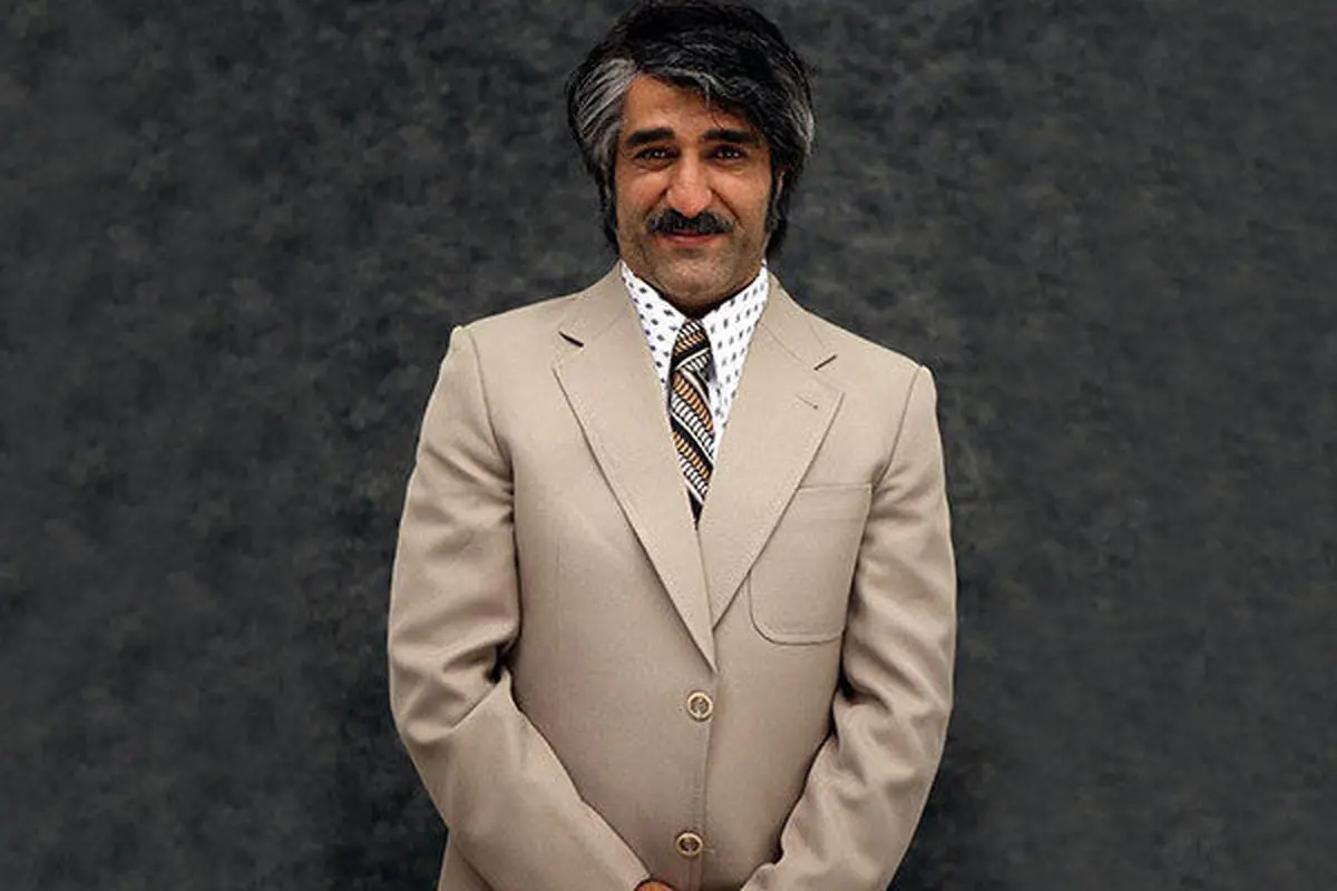 پژمان جمشیدی با چادر!/ فیلم