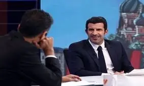 لوئیس فیگو دوباره جنجال‌ساز شد/عکس
