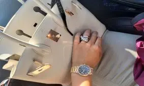 رونمایی نامزد رونالدو از حلقه ازدواجش با کریستیانو